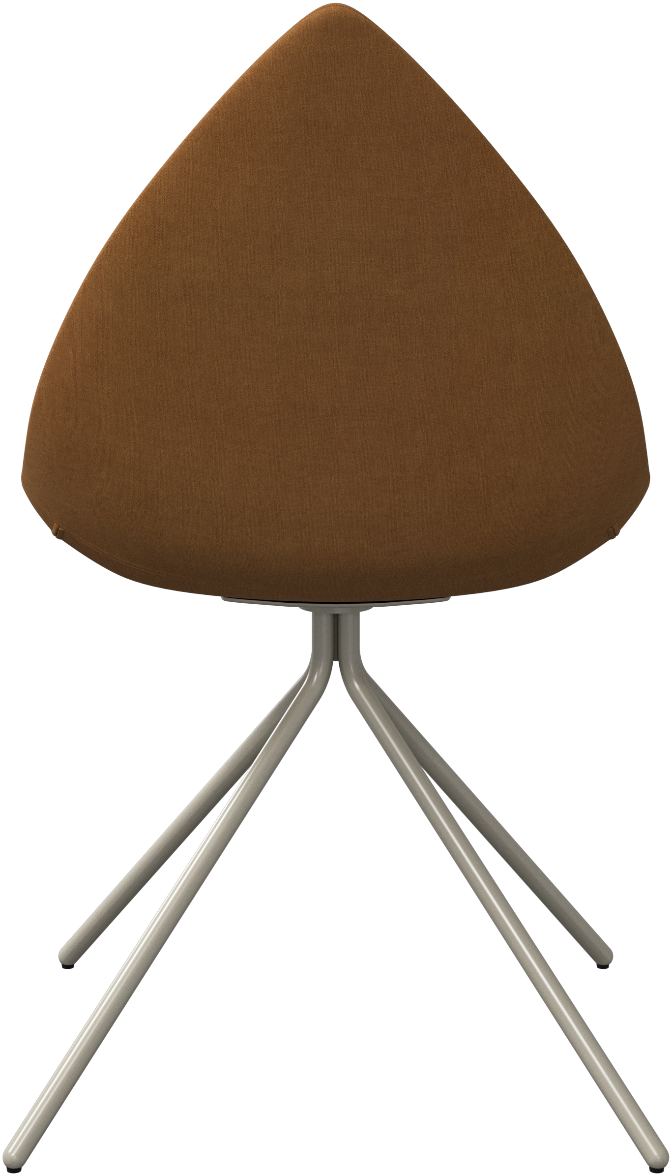 BoConcept Ottawa dining chair - matte ash gray structure lacquered